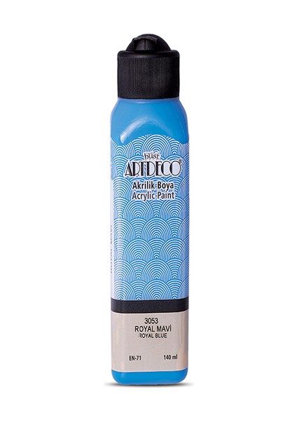 Artdeco Akrilik Boya 140 ml Royal Mavi 070R-3053 fiyatları