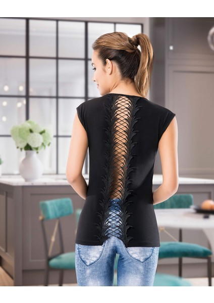 Derya Kurşun Güpürlü Kadın Atlet 136