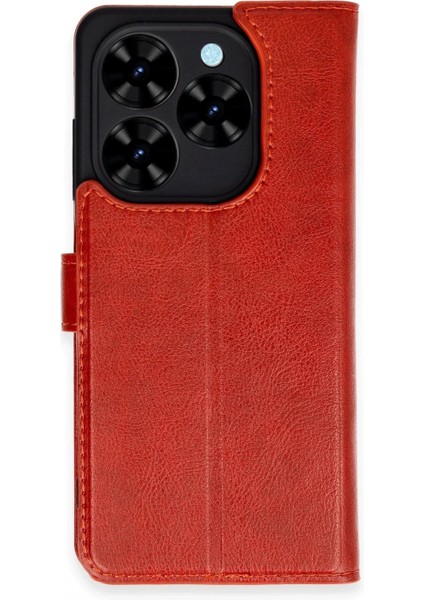 Tecno Spark Go 2024 Kılıf Trend S Plus Kapaklı Kılıf - Kırmızı (K95) fiyatları