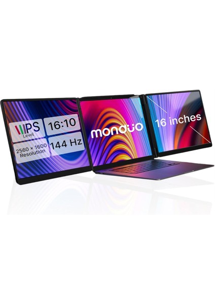 Monduo MD-010P Pro 2k QLED 16'' Çift Ekranlı Taşınabilir Monitör modelleri