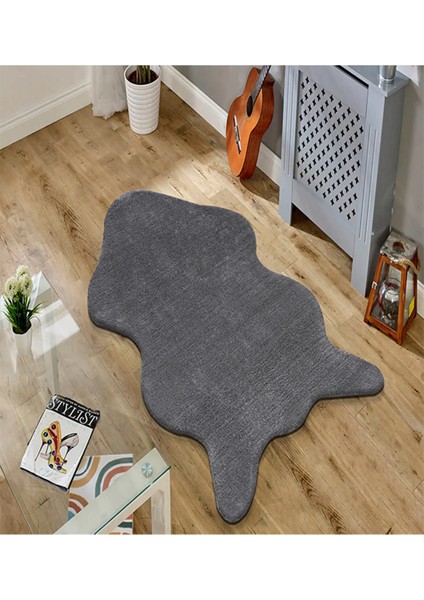 Halı Ayı Postu Post Kaymaz Taban Yumuşacık Modern Halı