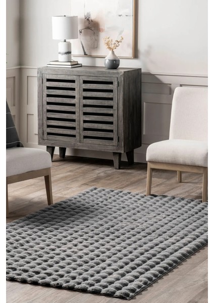 Aveline Collection Cloudy Peluş Halı Dekoratif Yumuşacık Yıkanabilir Kaymaz Taban Oturma Odası Salon