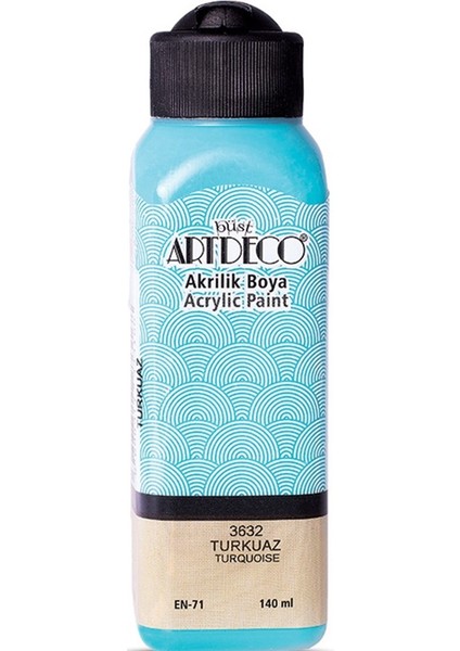 Artdeco Akrilik Boya 140 ml Turkuaz 070R-3632 modelleri