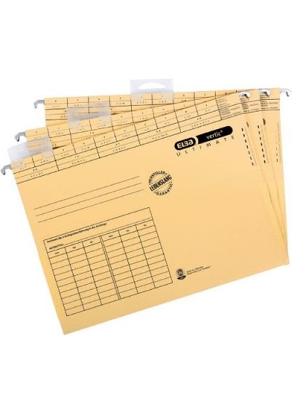 Elba Askılı Dosya Telli Körüklü Vertıc (25 Li Paket) 85443