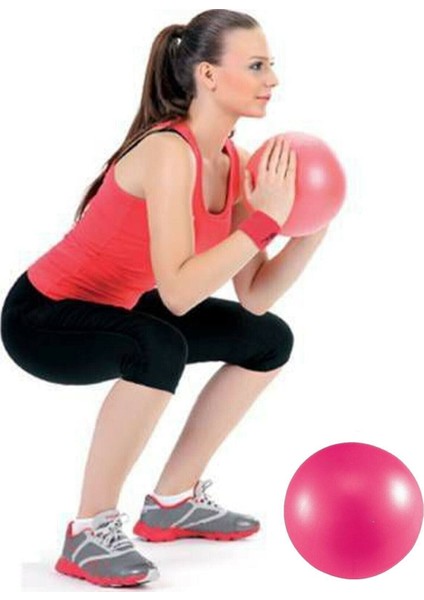 20 cm Fitilli Pilates Topu ve Pompa Seti Plates Denge Yoga Spor Egzersiz Top Jimnastik Fitness Gym fiyatları