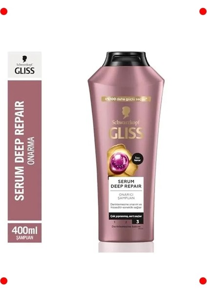 Yoğun Onarıcı Serum Etkili Şampuan 400 ml fiyatları