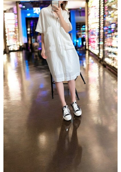 Günlük Cep Detaylı Şık Elbise indirimleri