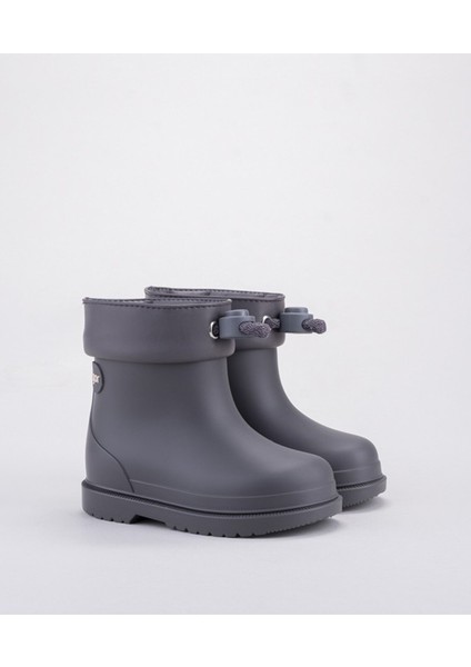 Bımbı Eurı Borrego Içi Kürklü Grıs/grey Çocuk Yağmur Çizmesi Kürklü Bot