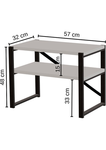 Mutfak Organizeri Mikrodalga Dolabı,tezgah Üstü Raflı Fırın Standı,çay Kahve Baharatlık Standı fırsatları