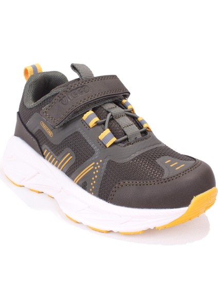 Tx-One 869F25K301 Haki Ortopedik Günlük Erkek Çocuk Spor Ayakkabı