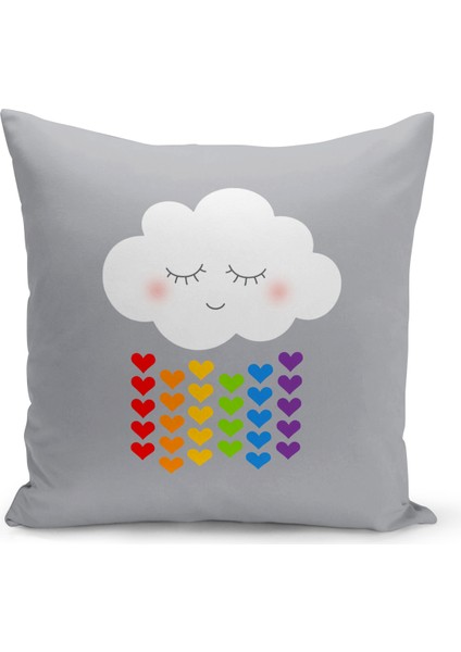 Çocuk Bebek Odası Dijital Baskılı Kırlent Kılıfı