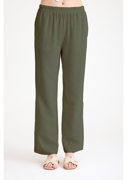 Keten Günlük Haki Ikili Takım Alt Üst