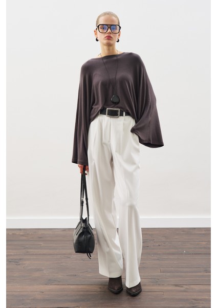 Pelerin Tarz Bluz Antrasit fiyatları