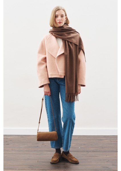 Kaşmir Dokulu Şal Kahverengi fırsatları