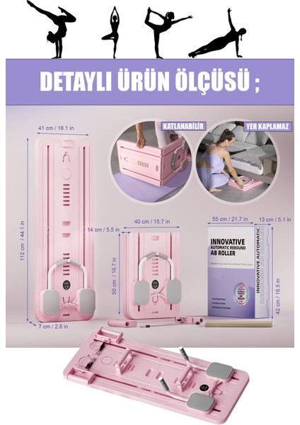 Ev Tipi Pilates Istasyonu - Egzersiz Aleti