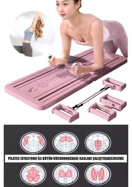 Ev Tipi Pilates Istasyonu - Egzersiz Aleti