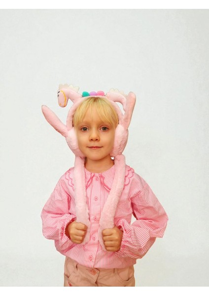 Sesli Oynar Kulaklı Sevimli Dinazor Peluş Kulaklık modelleri