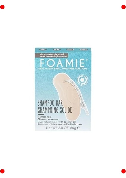 Hindistan Cevizi Katı Şampuan Bar 80 G