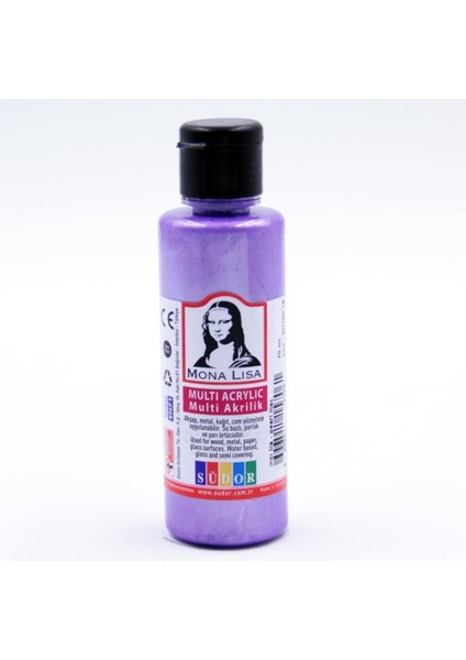 Monalisa Multi Akrilik 70 ml Inci Lila SD160-16-12-LI-PKT