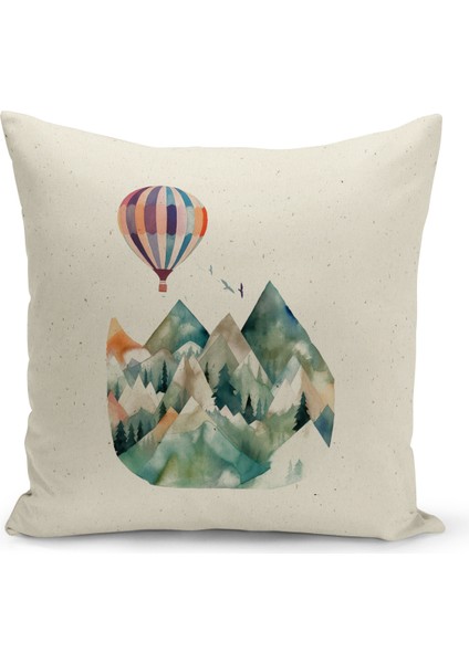 Çocuk Bebek Odası Dijital Baskılı Kırlent Kılıfı