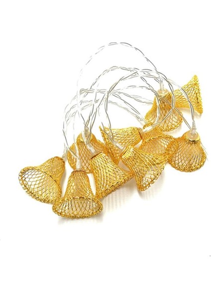 Parti ve Özel Gün Dekorasyonu Çan Şeklinde Metal Şerit LED Işık (5361) modelleri