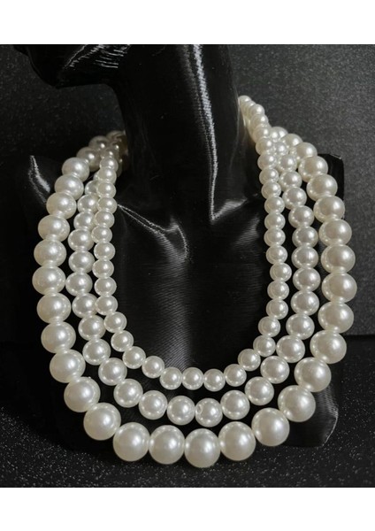 3 Boy Sura Inci Kolye