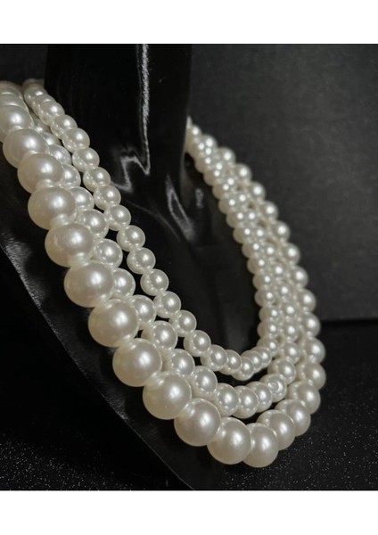 3 Boy Sura Inci Kolye fiyatları