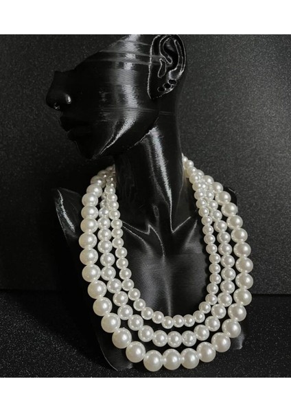 3 Boy Sura Inci Kolye modelleri