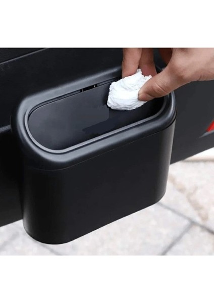 Araba Çöp Kutusu Kapaklı Organizer Siyah (5361) fiyatları