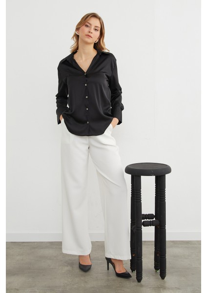 Basic Saten Gömlek modelleri