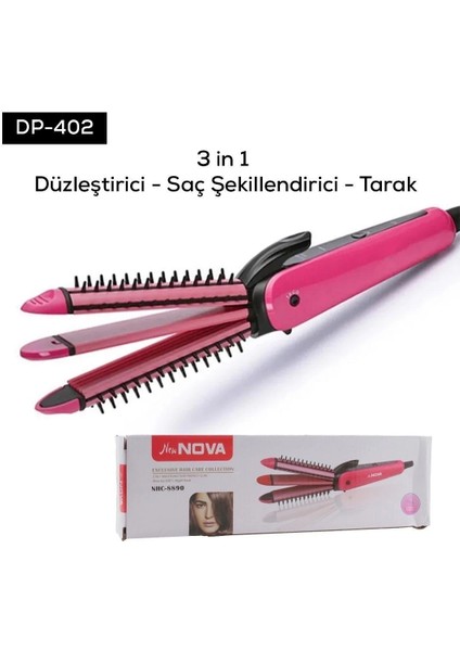 Dempower Kalın Başlıklı Rulo Taraklı Maşa fiyatları