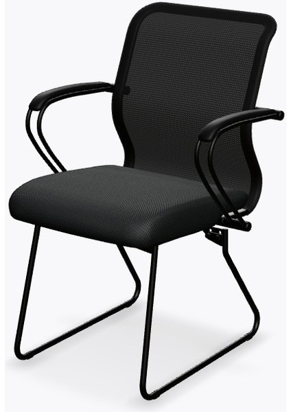 Ergolife Sit 8 Bekleme Koltuğu | Bel Destekli, Fileli, Siyah, Toplantı Sandalyesi - ED.57.1.6A5 fiyatları