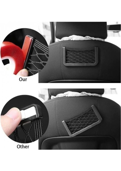 2 Metre Güçlü Yapışkanlı Çift Taraflı Slikon Pratik Şeffaf Bant (K95) indirimleri