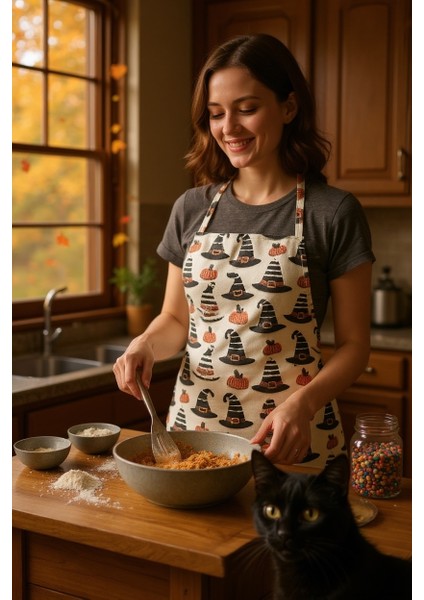 Unisex Mutfak Önlüğü Aşçı Önlüğü