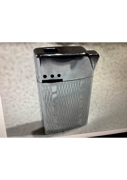 Sim Avusturya Antika Gazlı Çakmak - Sorunsuz Çalışır Durumda