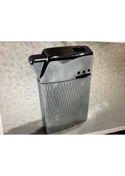 Sim Avusturya Antika Gazlı Çakmak - Sorunsuz Çalışır Durumda