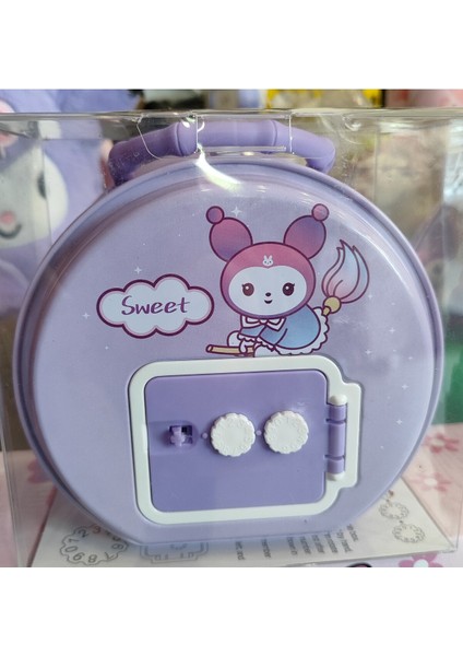 Metal Şifreli Kuromi Figürlü Kumbara AD541 fiyatları