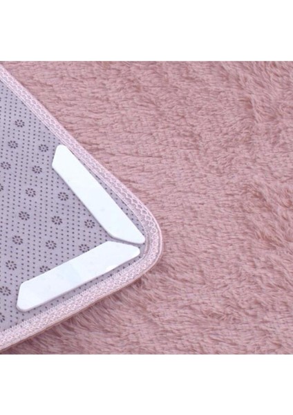 Halı Kaydırmaz Ped 16 Adet + 10 Metre Şeffaf Halı Kaydırmaz Raf Dolap Örtüsü 2li Set Q8P4XJ fırsatları