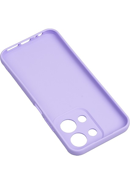 Redmi 15C 4g Kılıf Zore Biye Silikon - Lila