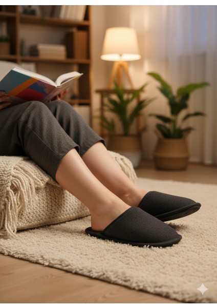 Yumuşak Nefes Alabilen Ev Misafir Günlük Kaymaz Terlik Günlük Ev Terliği Çeyiz Bohça Gelin Terlik