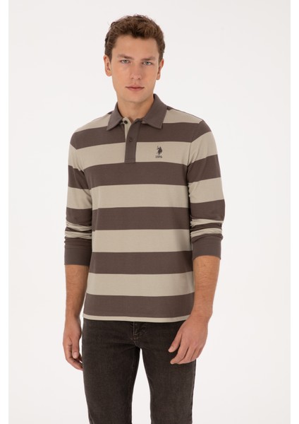 Erkek Vizon Sweatshirt 50316467-VR052