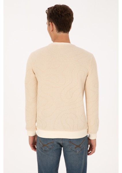 Erkek Krem Sweatshirt 50308910-VR071 indirimleri