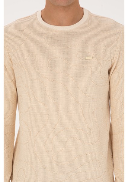 Erkek Krem Sweatshirt 50308910-VR071