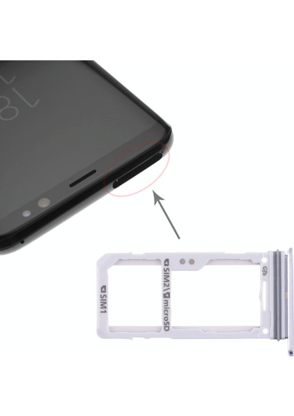Samsung S8 Plus Uyumlu Sim Tepsisi Sim Kart Yuvası