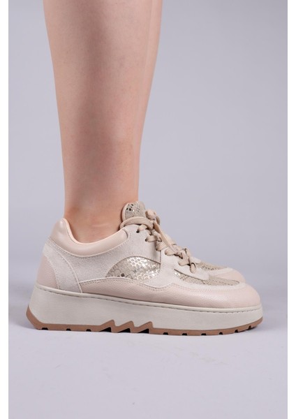 Lily Süet Cilt Garnili Sneakers Ten fırsatları