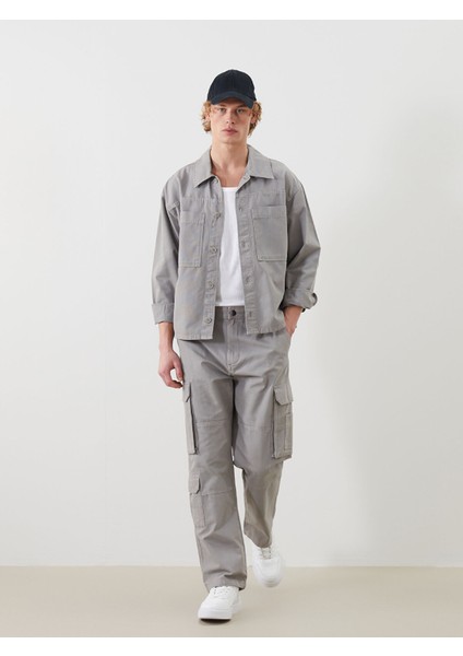 Yeni Sezon Rahat Kalıp Erkek Kargo Pantolon