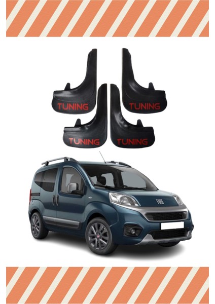 Fiat Fiorino Tüm Kasalar Tunıng Yazılı 4'lütozluk Çamurluk Paçalık