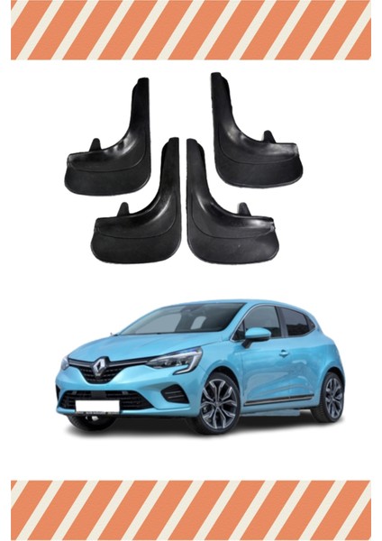 Renault Clio 5 4'lü Tozluk Çamurluk Paçalık