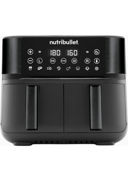 Çift Bölmeli Airfryer, 8l Kapasiteli, 2850W