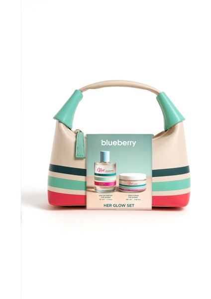 Her Glow Çantalı Kadın Parfüm & Scrub Seti STCC021801 modelleri